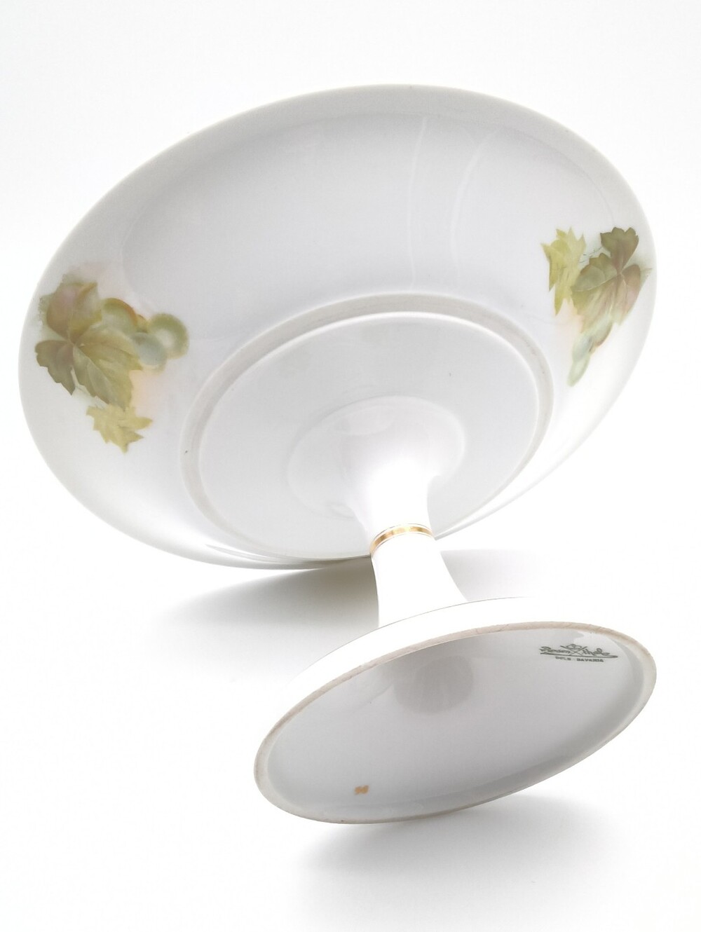 Rosenthal Floral Pedestal Cake Stand and Matching Serving Dish - Picture 8 of 16